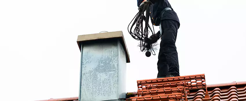 Chimney Brush Cleaning in Pleasant Prairie, Wisconsin