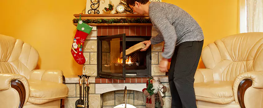 Gas to Wood-Burning Fireplace Conversion Services in Pleasant Prairie, Wisconsin