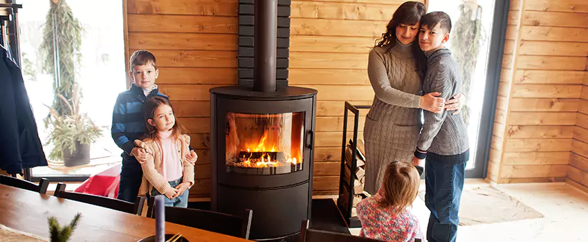 Morso Cast Iron Fireplace Insert Installation in Pleasant Prairie, Wisconsin