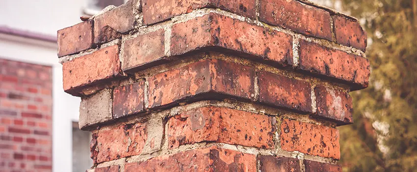 Cracked Chimney Bricks Repair Cost in Pleasant Prairie, Wisconsin