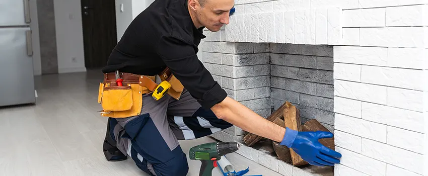 Fireplace Damaged Damper Frame Repair Services in Pleasant Prairie, Wisconsin