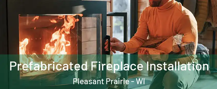  Prefabricated Fireplace Installation Pleasant Prairie - WI